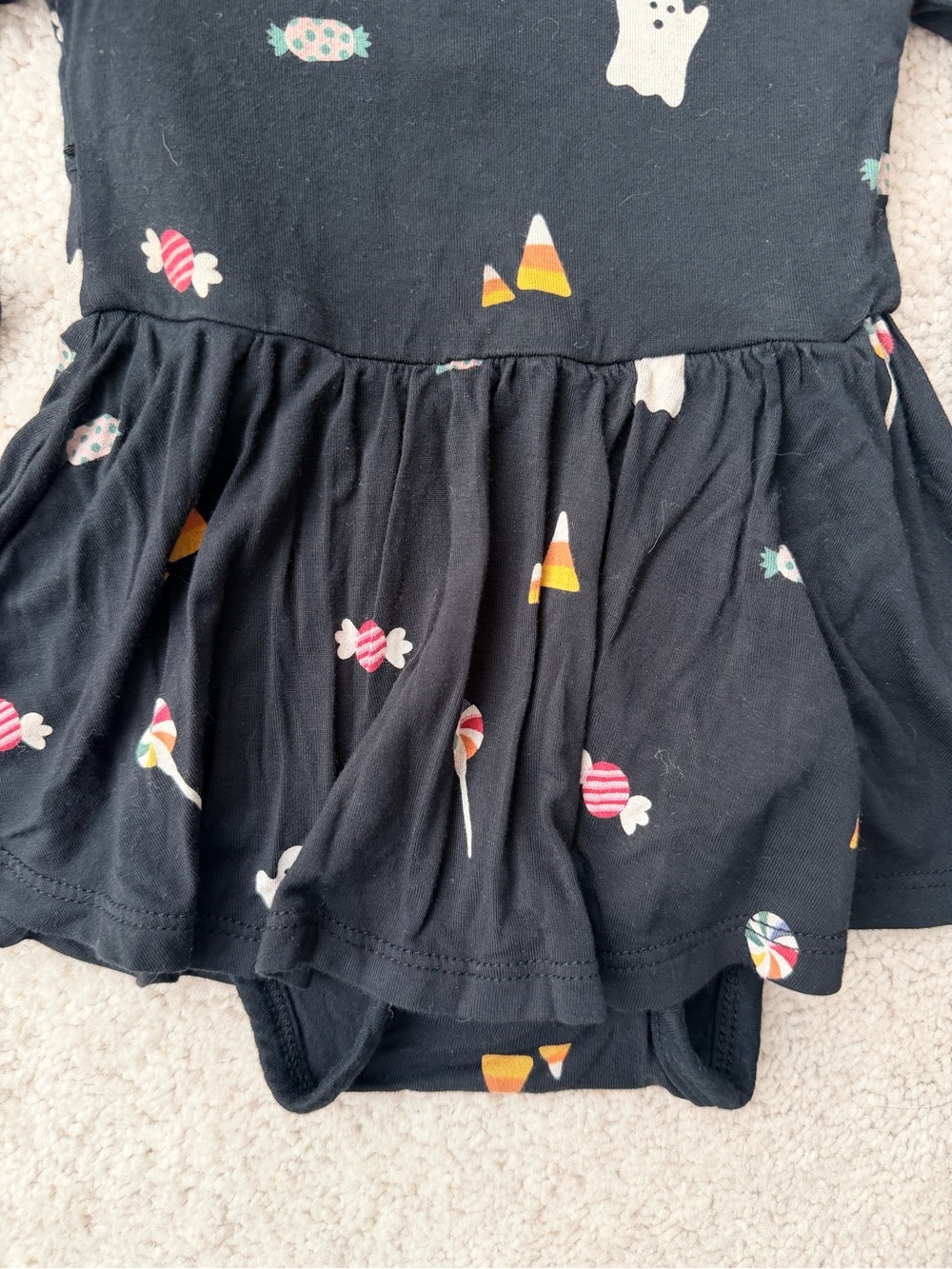 Kyte BABY Twirl Bodysuit with Candy Print - Picture 4 of 13